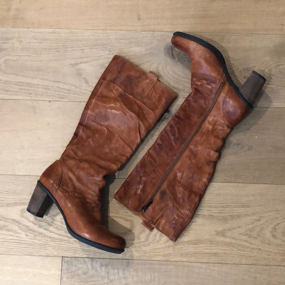 Brako leather tall boots.